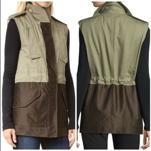 Rag & Bone Army Green Kingsley Vest